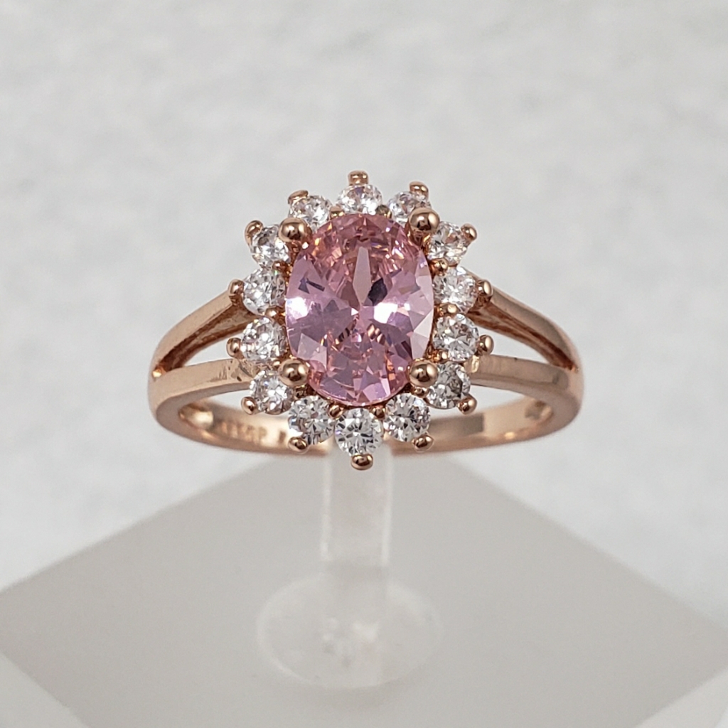 18k Rose Gold Pink Ring 18k Rose Gold Pink Ring